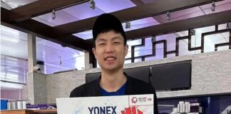 Chou Tien Chen departs Taiwan for California ahead of the 2026 US Open badminton tournament. (Photo: Chou Tien Chen's IG)