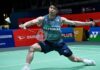Leong Jun Hao Stuns Kodai Naraoka as Goh Sze Fei-Nur Izzuddin Advance at Indonesia Open Leong Jun Hao defeats Japan’s Kodai Naraoka in the first round of the Indonesia Open badminton tournament in Jakarta. (Photo: AFP)