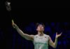 Lee Zii Jia gets ready for the Canada Open badminton tournament, where he will face Kidambi Srikanth in the opening round. (Photo: AFP)