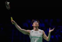 Lee Zii Jia gets ready for the Canada Open badminton tournament, where he will face Kidambi Srikanth in the opening round. (Photo: AFP)