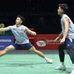 Goh Sze Fei and Nur Izzuddin Rumsani reach the 2026 Indonesia Open badminton quarterfinals in Jakarta. (Photo: AFP)