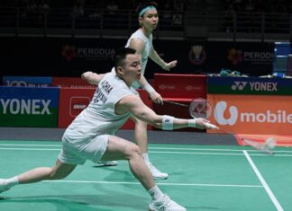Aaron Chia and Soh Wooi Yik will play with different partners at the Japan Open in what appears to be a temporary split. (Photo: AFP)