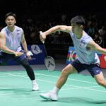 Goh Sze Fei and Nur Izzuddin Rumsani advance to the Indonesia Open badminton men’s doubles semifinals in Jakarta. (Photo: AFP)