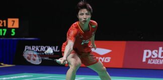 Defending champion Shi Yu Qi prepares to lead the men’s singles field at the 2026 BWF World Championships in New Delhi. (Photo: AFP)