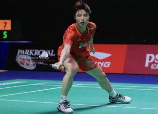 Defending champion Shi Yu Qi prepares to lead the men’s singles field at the 2026 BWF World Championships in New Delhi. (Photo: AFP)