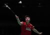 Shi Yu Qi, Kunlavut Vitidsarn and Anders Antonsen Crash Out of Japan Open Shi Yu Qi competes at the Japan Open badminton tournament before suffering a quarterfinal defeat to Christo Popov. (Photo: AFP)