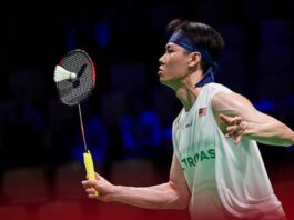 Lee Zii Jia advances at the Canada Open badminton tournament after Kidambi Srikanth retires in the first round. (Photo: AFP)