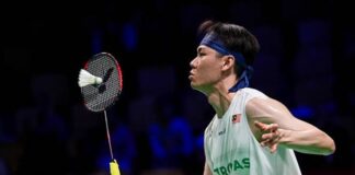 Lee Zii Jia advances at the Canada Open badminton tournament after Kidambi Srikanth retires in the first round. (Photo: AFP)