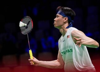 Lee Zii Jia advances at the Canada Open badminton tournament after Kidambi Srikanth retires in the first round. (Photo: AFP)