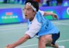 Kento Momota Wins 2026 Shanghai Open After Three-Game Comeback Kento Momota defeats Ren Chengming to win the men’s singles title at the 2026 Shanghai Open badminton tournament. (Photo: Xinhua)