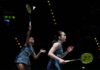 Pearly Tan and Thinaah Muralitharan reach the China Open badminton women’s doubles quarterfinals in Changzhou. (Photo: AFP)