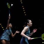 Pearly Tan and Thinaah Muralitharan reach the China Open badminton women’s doubles quarterfinals in Changzhou. (Photo: AFP)