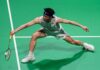 Lee Zii Jia advances to the Canada Open badminton quarterfinals after defeating Liao Jhuo-Fu in the men’s singles second round. (Photo: AFP)