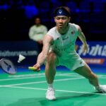 Lee Zii Jia advances to the second round of the Taipei Open badminton tournament after defeating Liao Jhuo-Fu. (Photo: AFP)