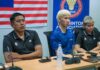 Nova Widianto (left) is leaving BAM to return to Indonesia’s PBSI mixed doubles program. (Photo: Bernama)