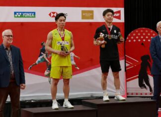 Yudai Okimoto Beats Riki Takei as Japan Sweeps All Canada Open Titles Yudai Okimoto (R) defeats Riki Takei in an all-Japanese men’s singles final as Japan sweeps all five titles at the 2026 Canada Open badminton tournament. (Photo: AFP)