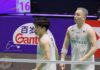 Aaron Chia-Aaron Tai and Pearly Tan-Thinaah Muralitharan Reach Taipei Open Semifinals Aaron Chia and Aaron Tai compete reach Taipei Open semifinals. (Photo: AFP)