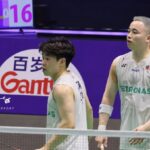 Aaron Chia and Aaron Tai compete reach Taipei Open semifinals. (Photo: AFP)