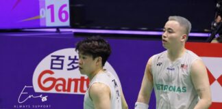 Aaron Chia and Aaron Tai compete reach Taipei Open semifinals. (Photo: AFP)