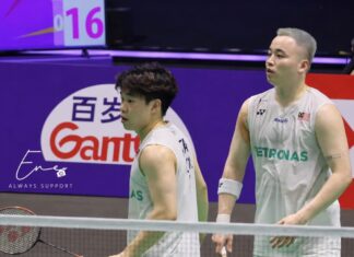 Aaron Chia and Aaron Tai compete reach Taipei Open semifinals. (Photo: AFP)