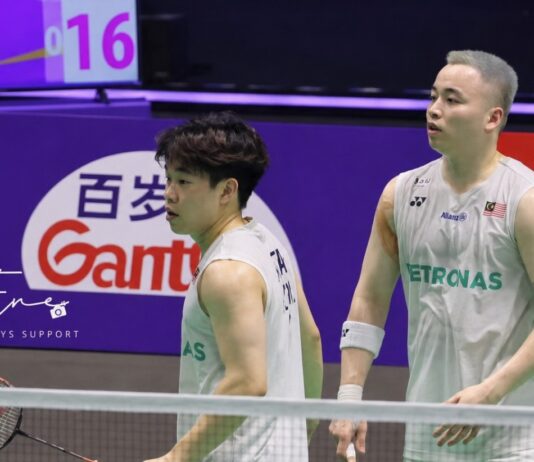 Aaron Chia and Aaron Tai compete reach Taipei Open semifinals. (Photo: AFP)