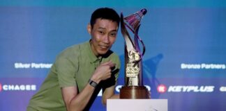 Congratulations to Lee Chong Wei on the launch of the Lee Chong Wei Cup, with best wishes for a successful inaugural tournament that inspires the next generation of badminton players. (Photo: Bernama)
