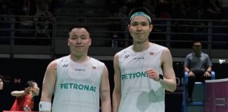 Aaron Chia and Soh Wooi Yik reunite for the 2026 BWF World Championships in New Delhi in what could be their final major tournament together as a men’s doubles partnership. (Photo: AFP)