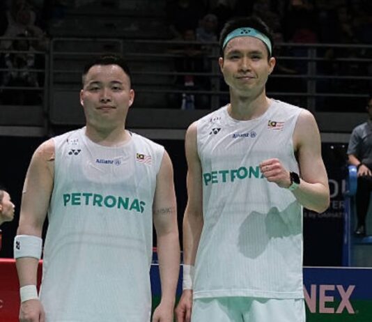 Aaron Chia and Soh Wooi Yik reunite for the 2026 BWF World Championships in New Delhi in what could be their final major tournament together as a men’s doubles partnership. (Photo: AFP)