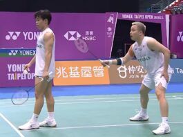 Aaron Chia and Aaron Tai reach the Taipei Open men’s doubles final in only their second tournament as a partnership. (Photo: BWF)