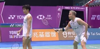 Aaron Chia and Aaron Tai reach the Taipei Open men’s doubles final in only their second tournament as a partnership. (Photo: BWF)