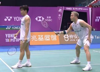 Aaron Chia and Aaron Tai reach the Taipei Open men’s doubles final in only their second tournament as a partnership. (Photo: BWF)
