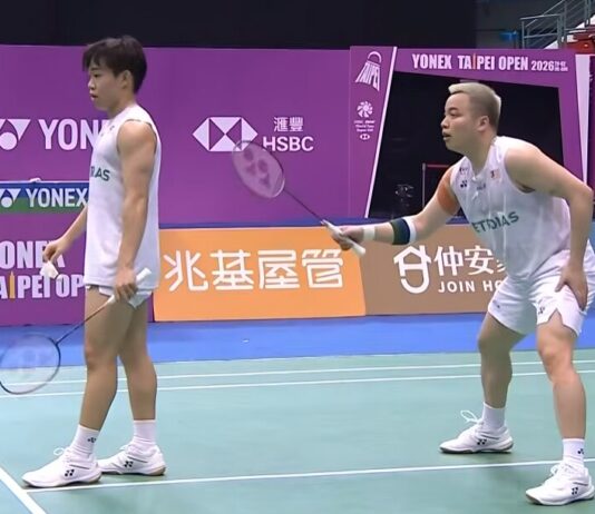 Aaron Chia and Aaron Tai reach the Taipei Open men’s doubles final in only their second tournament as a partnership. (Photo: BWF)