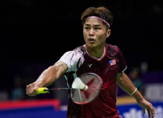 World No. 92 Garret Tan of USA Stuns Lakshya Sen at 2026 World Championships Garret Tan stunned India’s Lakshya Sen 21-19, 19-21, 21-17 to reach the round of 16 at the 2026 BWF World Championships in New Delhi. (Photo: AFP)