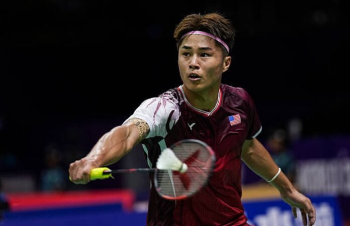 Garret Tan stunned India’s Lakshya Sen 21-19, 19-21, 21-17 to reach the round of 16 at the 2026 BWF World Championships in New Delhi. (Photo: AFP) Garret Tan stunned India’s Lakshya Sen 21-19, 19-21, 21-17 to reach the round of 16 at the 2026 BWF World Championships in New Delhi. (Photo: AFP)