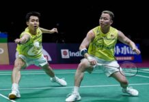 Aaron Chia and Soh Wooi Yik face another tough challenge in the 2026 BWF World Championships final against China’s Liang Wei Keng and Wang Chang. (Photo: AFP)
