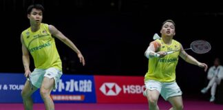 Aaron Chia and Soh Wooi Yik advance to the semifinals of the 2026 BWF World Championships in New Delhi, securing another medal for Malaysia. (Photo: AFP)