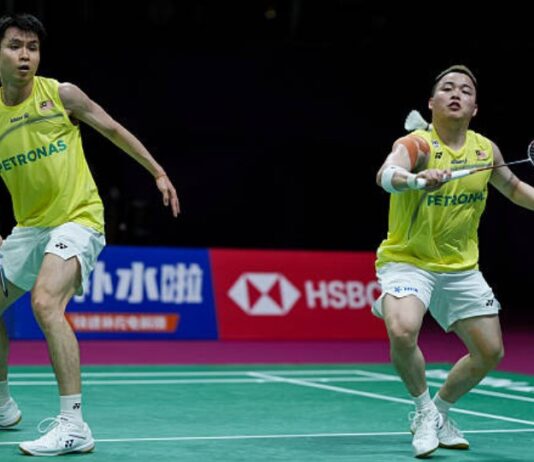 Aaron Chia and Soh Wooi Yik advance to the semifinals of the 2026 BWF World Championships in New Delhi, securing another medal for Malaysia. (Photo: AFP)