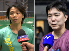 Wong Pei Tty and Teo Kok Siang (R) will return to the Badminton Association of Malaysia coaching setup on September 1, strengthening Malaysia’s mixed and women’s doubles programs. (Photo: Bernama)