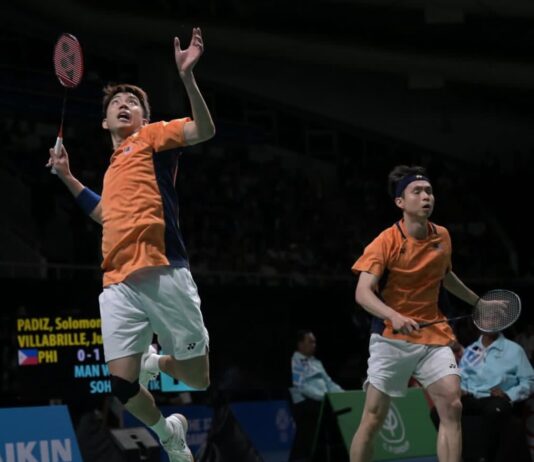 Man Wei Chong and Soh Wooi Yik secure a three-game opening-round victory at the Korea Masters badminton tournament. (Photo: AFP)
