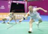 Aaron Chia-Aaron Tai Continue Strong Run Into Korea Masters Quarterfinals Aaron Chia and Aaron Tai advance to the men’s doubles quarterfinals at the 2026 Korea Masters badminton tournament. (Photo: Taipei Open)