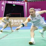Aaron Chia and Aaron Tai advance to the men’s doubles quarterfinals at the 2026 Korea Masters badminton tournament. (Photo: Taipei Open)