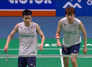 Man Wei Chong and Soh Wooi Yik advance to face fellow Malaysians Tee Kai Wun and Yap Roy King in the all-Malaysian 2026 Korea Masters men’s doubles final. (Photo: BWF)