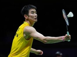 Li Shifeng and mixed doubles world champions Thom Gicquel and Delphine Delrue were among the major first-round casualties at the 2026 China Masters in Shenzhen. (Photo: AFP)