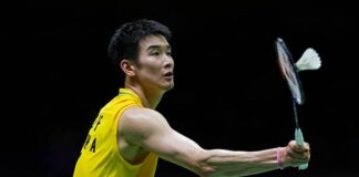 Li Shifeng and mixed doubles world champions Thom Gicquel and Delphine Delrue were among the major first-round casualties at the 2026 China Masters in Shenzhen. (Photo: AFP)