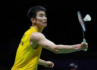 Li Shifeng and mixed doubles world champions Thom Gicquel and Delphine Delrue were among the major first-round casualties at the 2026 China Masters in Shenzhen. (Photo: AFP)
