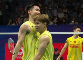 Soh Wooi Yik and Aaron Tai reached the quarterfinals of the 2026 China Masters in Shenzhen, China. (Photo: AFP)