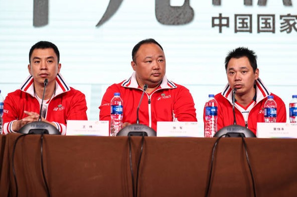 Wang Wei (left), Zhang Jun (center), and Xia Xuanze (right), three former top officials of the Chinese Badminton Association, are currently under serious investigation, a shocking development for badminton fans across China. (Photo: AFP) Wang Wei (left), Zhang Jun (center), and Xia Xuanze (right), three former top officials of the Chinese Badminton Association, are currently under serious investigation, a shocking development for badminton fans across China. (Photo: AFP)