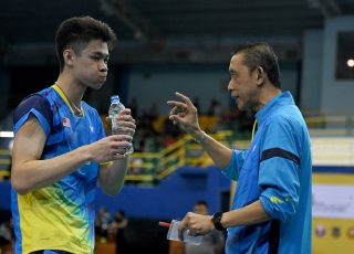 Misbun Sidek, who coached Lee Zii Jia during his junior years, says he is willing to offer advice to help the former All England champion rediscover his best badminton form. (Photo: Bernama)