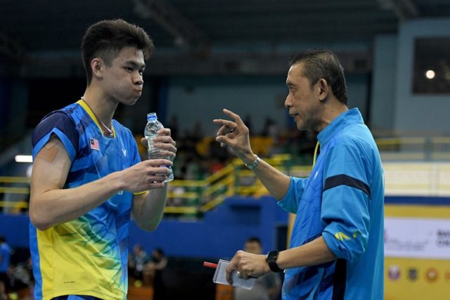 Misbun Sidek, who coached Lee Zii Jia during his junior years, says he is willing to offer advice to help the former All England champion rediscover his best badminton form. (Photo: Bernama)