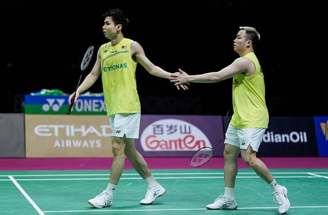 Malaysia’s Aaron Chia and Soh Wooi Yik defeat Japan’s Takuro Hoki and Yugo Kobayashi in three games to reach the 2026 Denmark Open men’s doubles round of 16. (Photo: AFP)